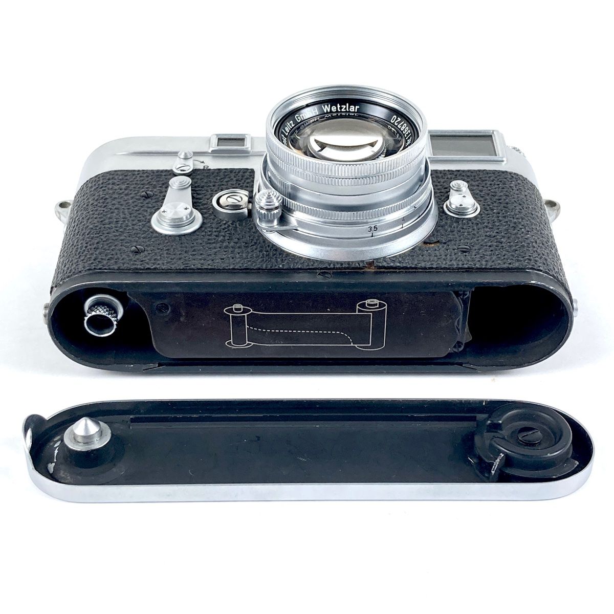 ライカ LEICA M3 ダブルストローク シルバー + SUMMICRON 50mm F2