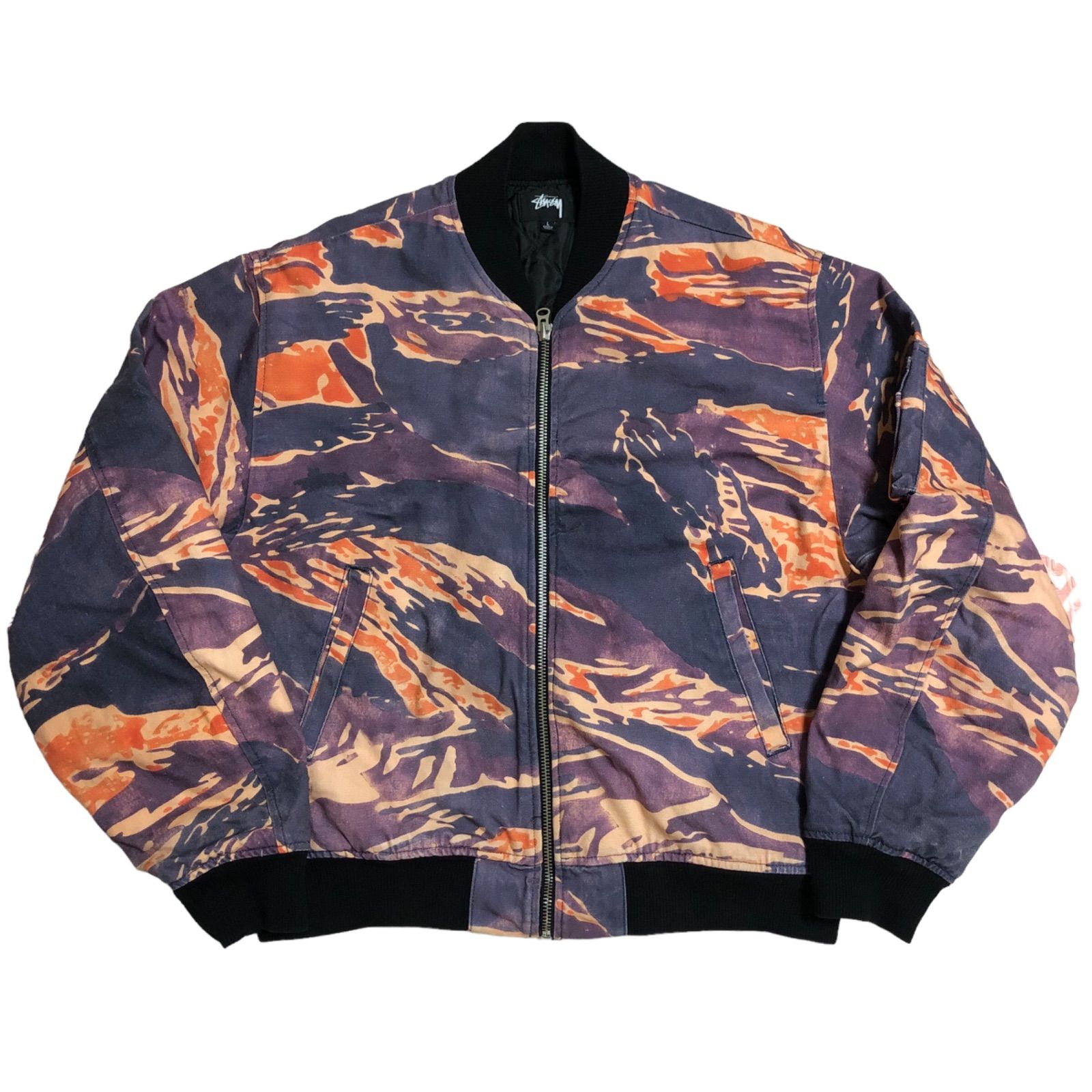 ステューシー STUSSY ×LUCIEN SMITH/22AW/TIGRIS CANVAS BOMBER JACKET