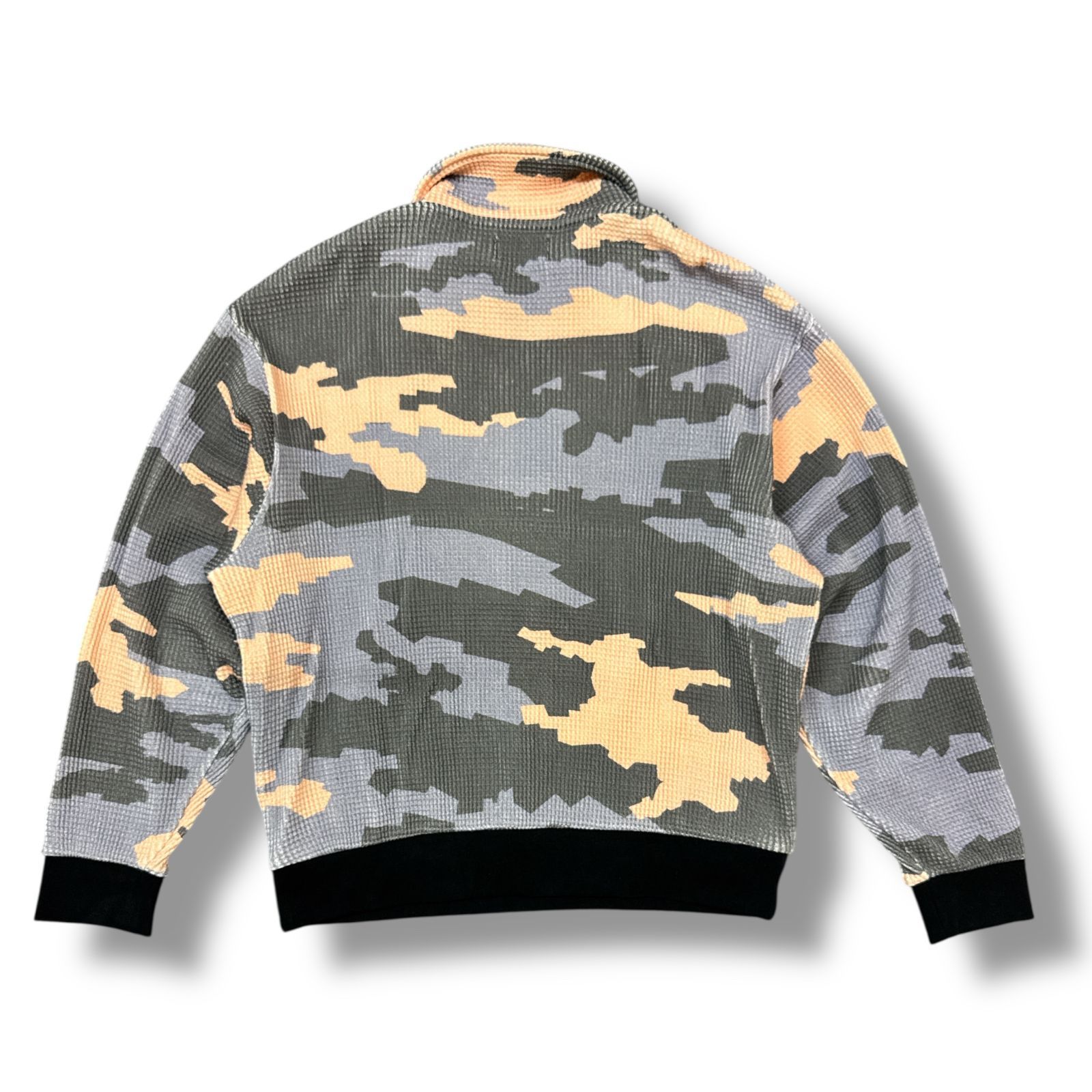 参考上代29700円 FAF(Fake As Flowers) PALETTE別注 HALF ZIP SWEAT