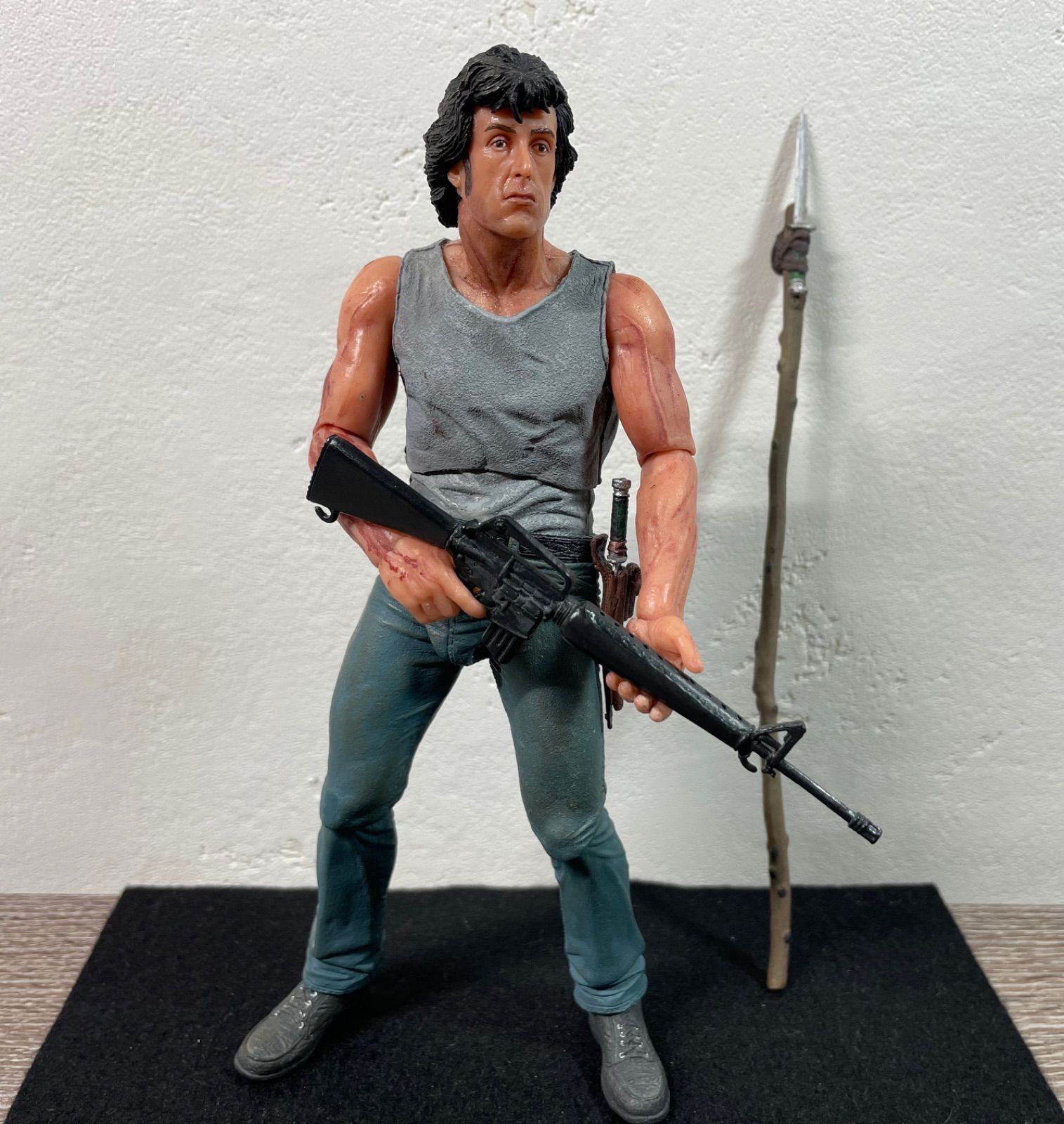 希少 NECA ランボー RAMBO サバイバルver シルベスタスタローン - メルカリ