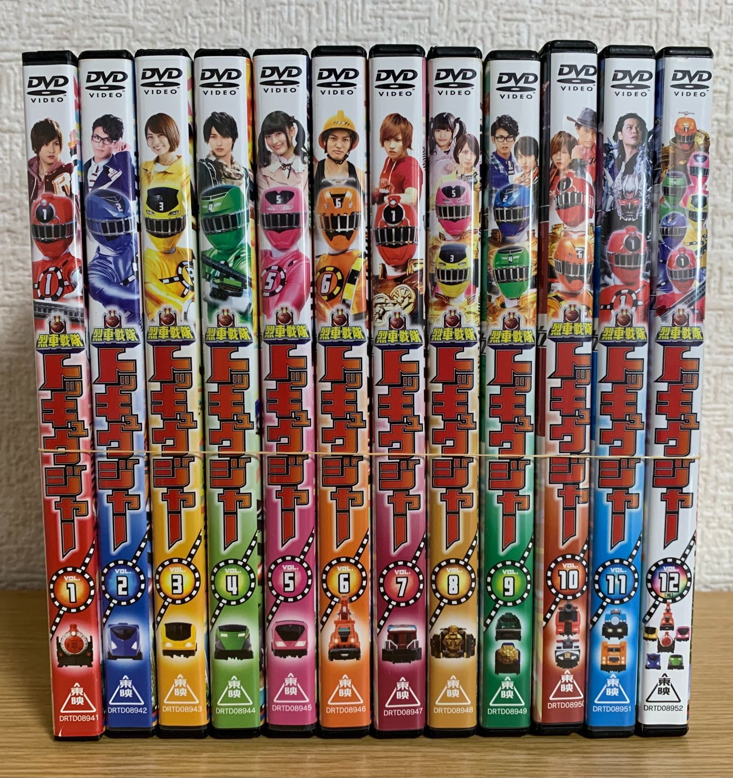 烈車戦隊トッキュウジャー DVD全巻セット - メルカリ