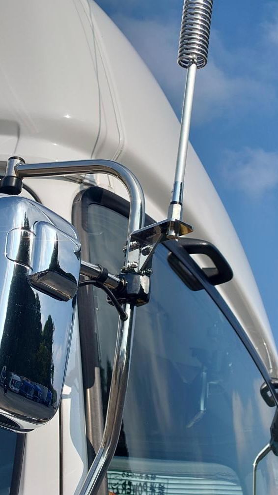 トラックアンテナステー アンテナステー ステンレス製 1450mm×38mmφ