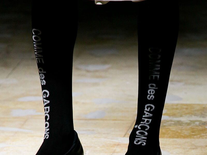 ☆再入荷☆【新品】山口一郎 着用！COMME des GARÇONS ロングソックス