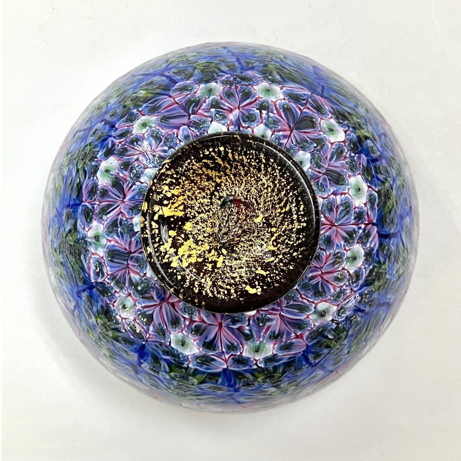 ベネチアングラス 極美新品 ベネチアンガラス ムラノ ミルフィオリ