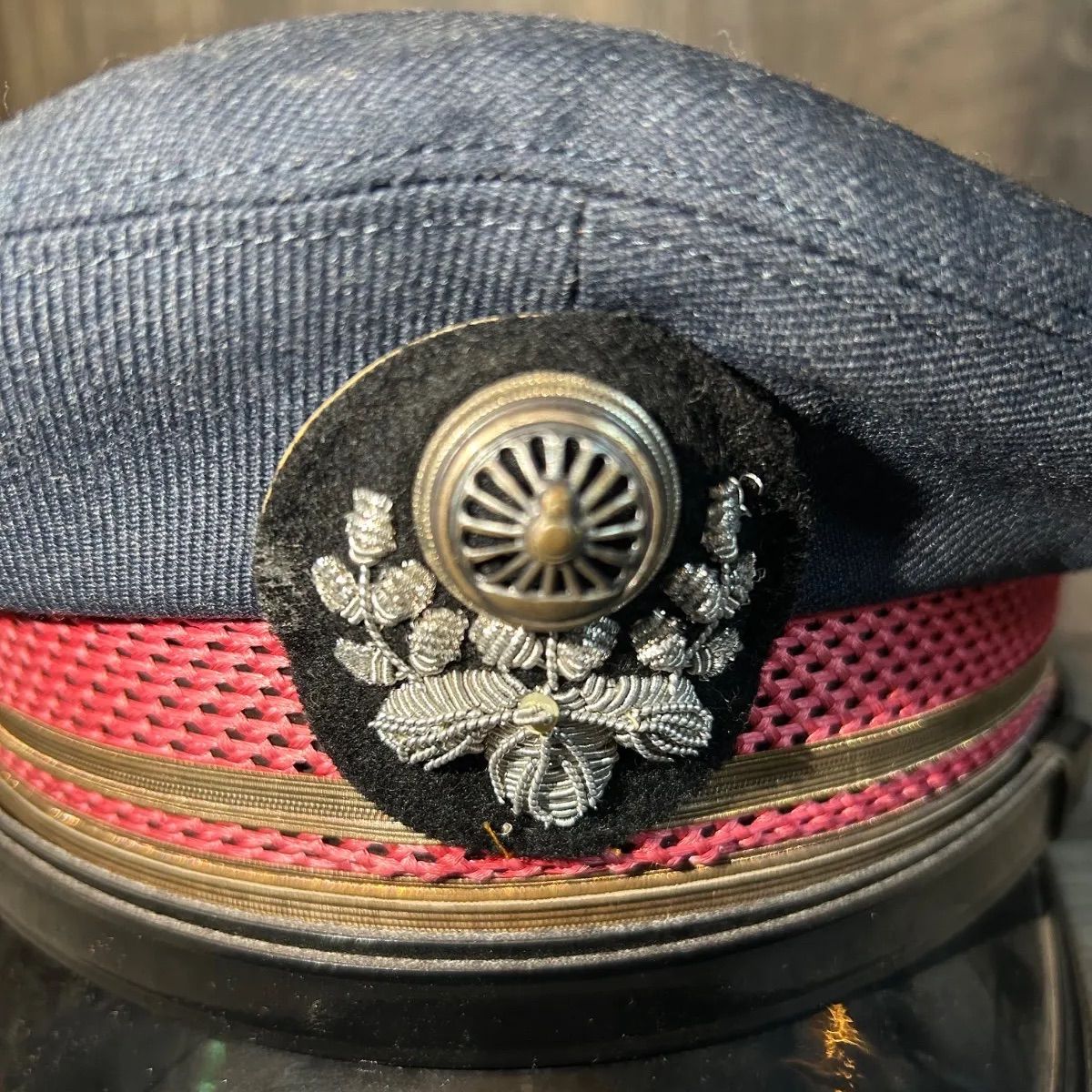 国鉄 日本国有鉄道 制帽 駅長 帽子 昭和レトロ 当時物 鉄道 3号 - メルカリ