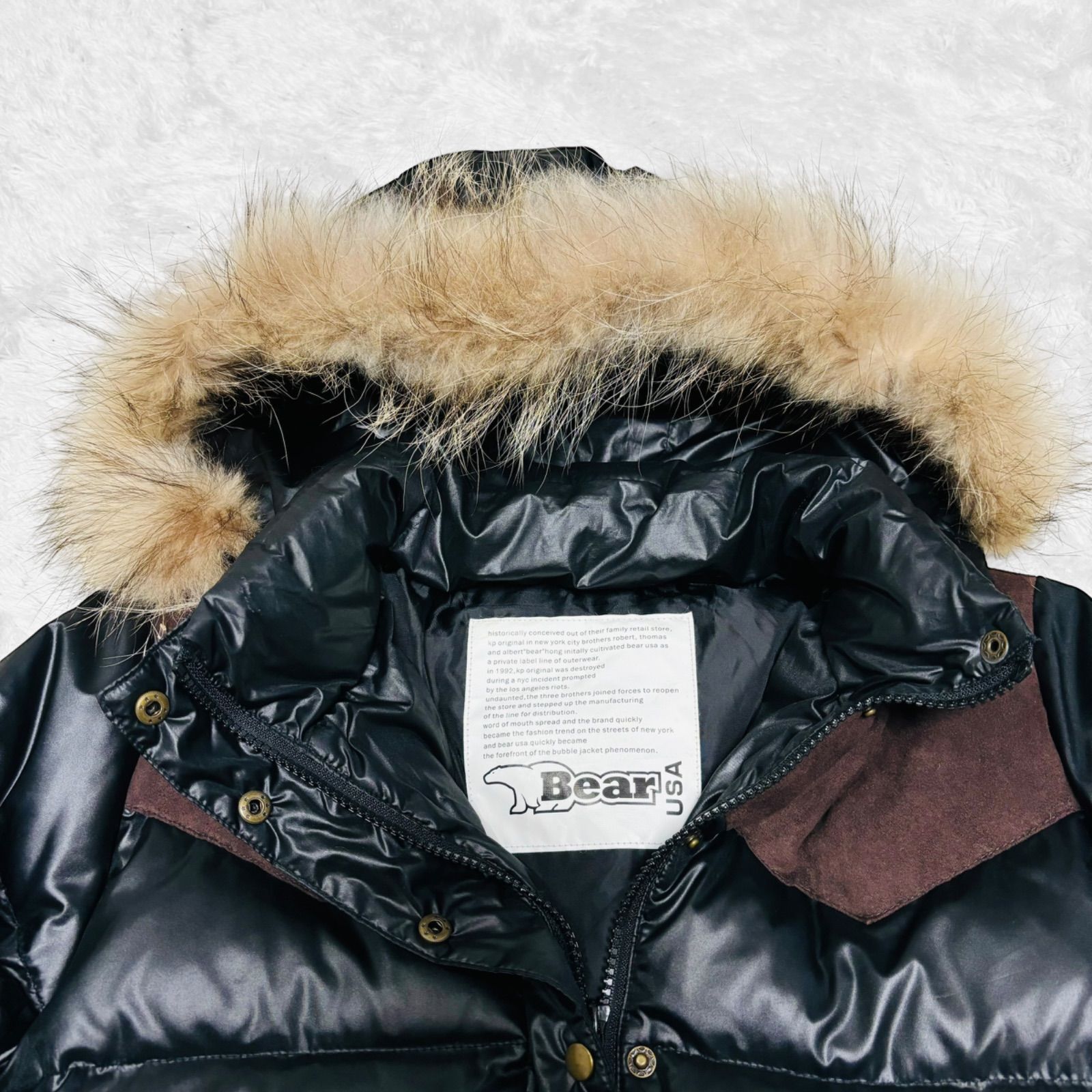 y2k 平成ギャル ギャル男 ファーダウンジャケット ダウンジャケット