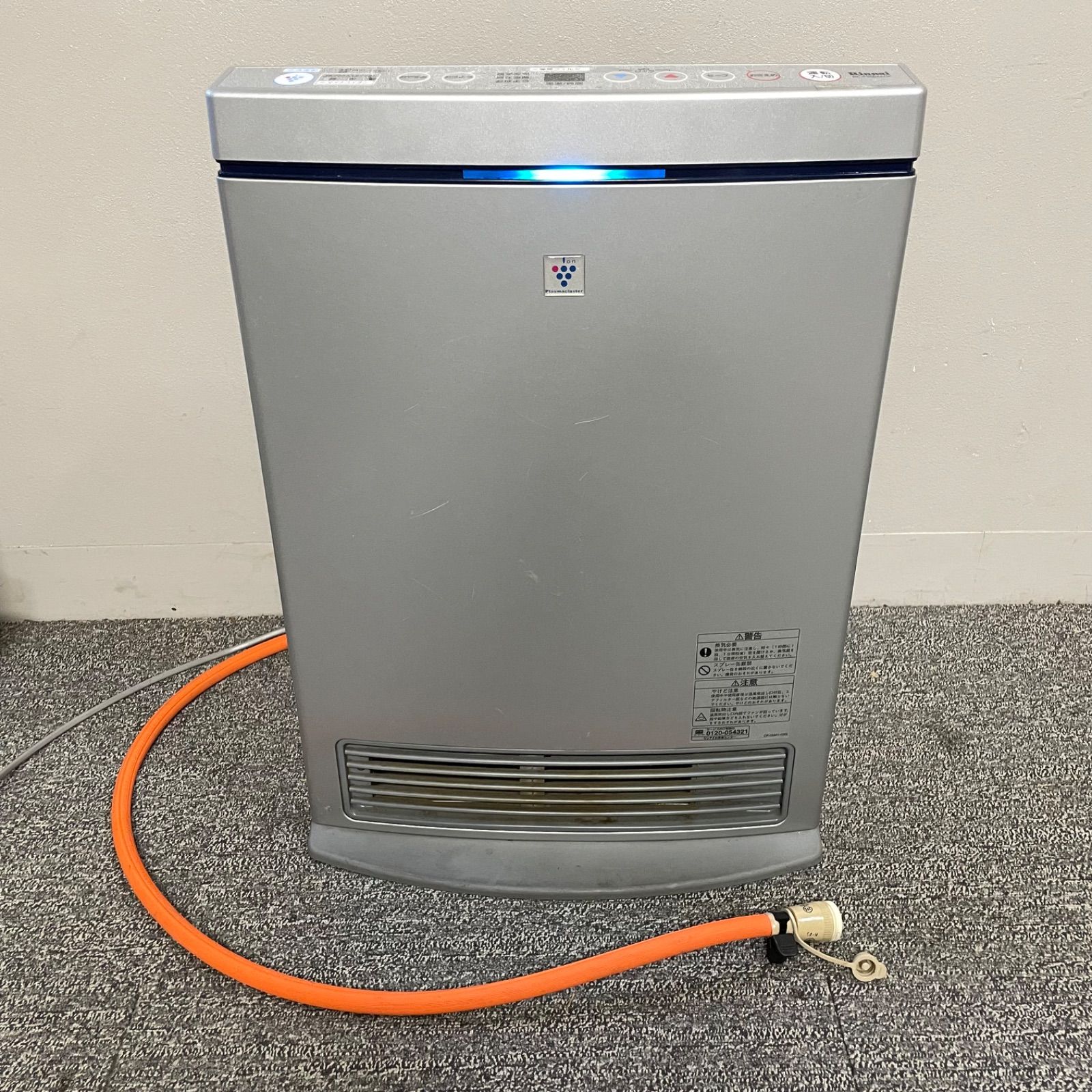 リンナイ LPガス用 ガスファンヒーターRC-A390NP プラズマクラスター