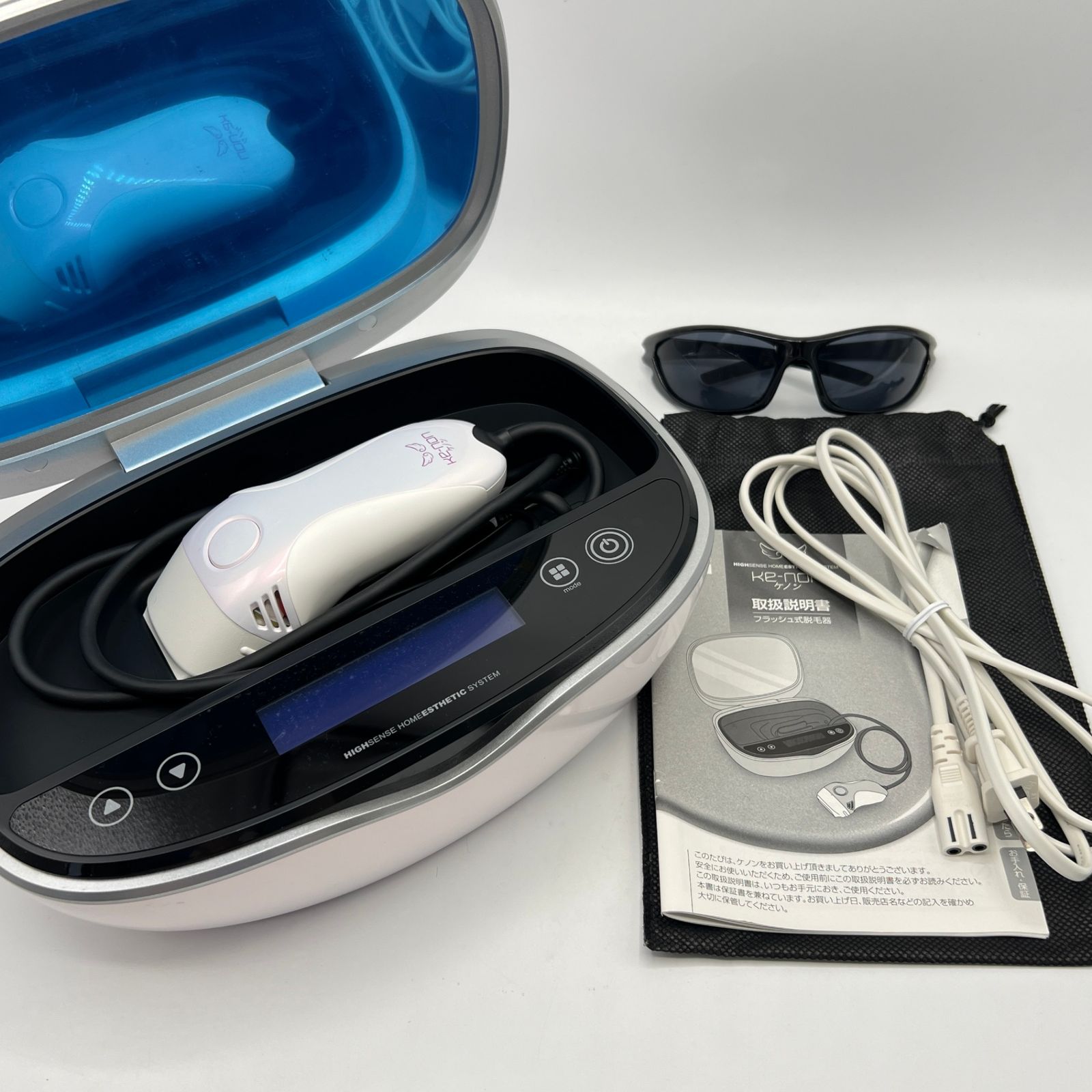 ケノン Ver7.1 プレミアムカートリッジ 眉毛器具付 脱毛器 KE-NON