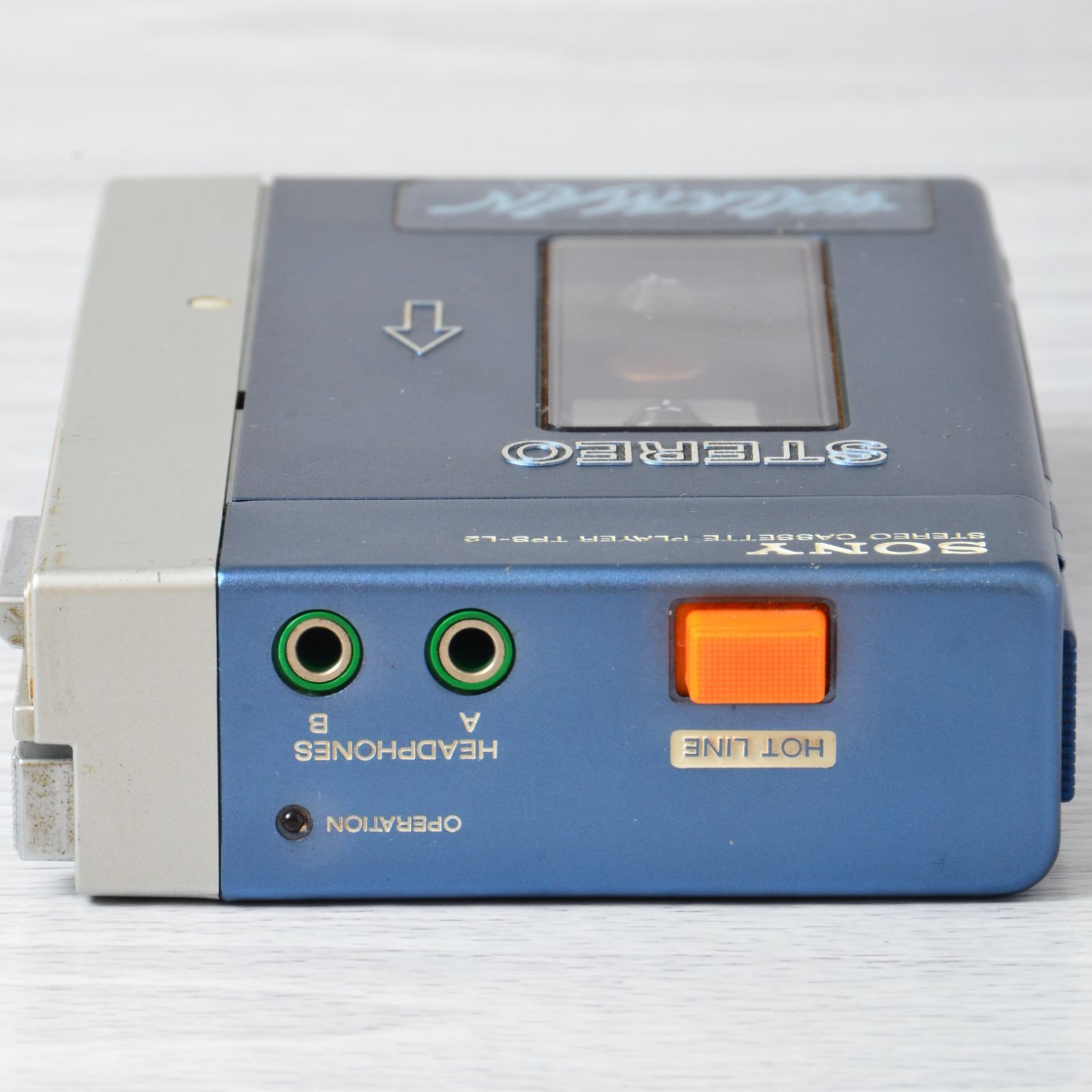 SONY 初代WALKMAN TPS-L2 中期型 ソニーカセットウォークマン ケース付