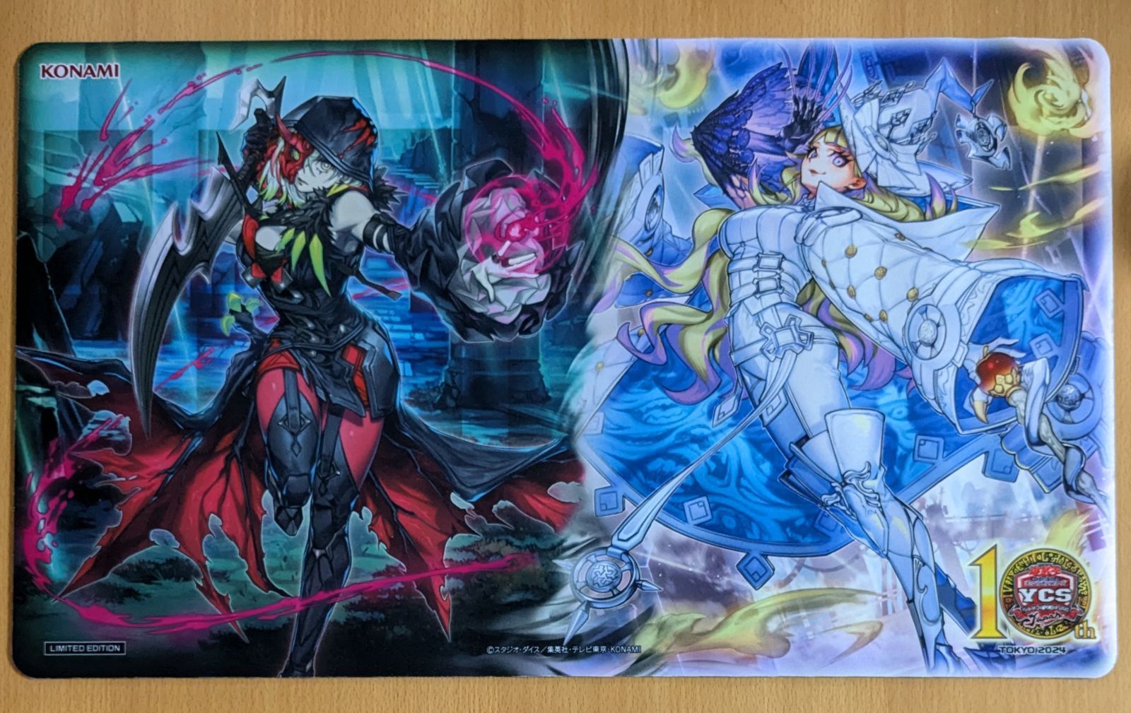 遊戯王】ディアベルスター ディアベルゼ プレイマット - メルカリ