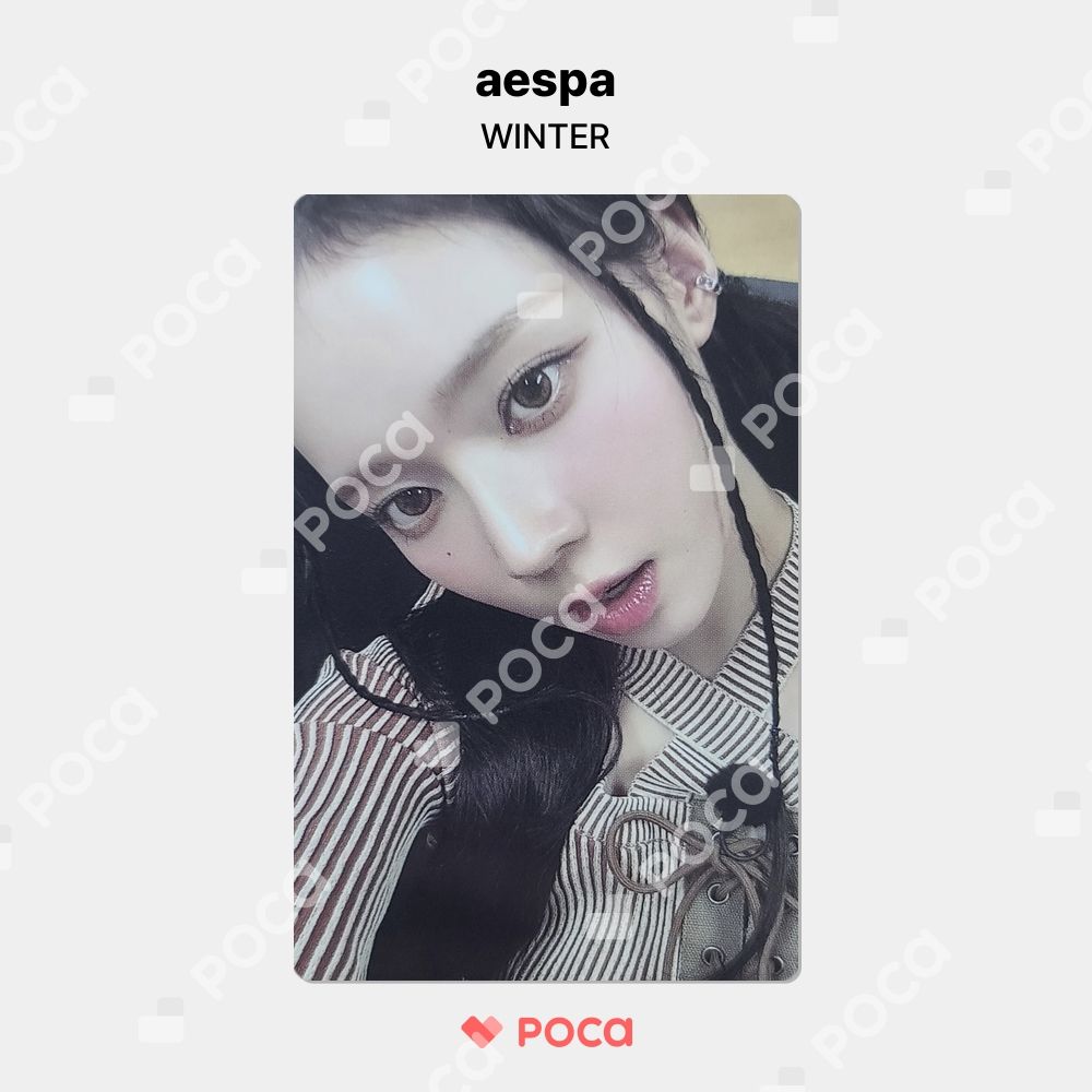 aespa ウィンター トレカ Special MD パーカー フード aespa トレカ