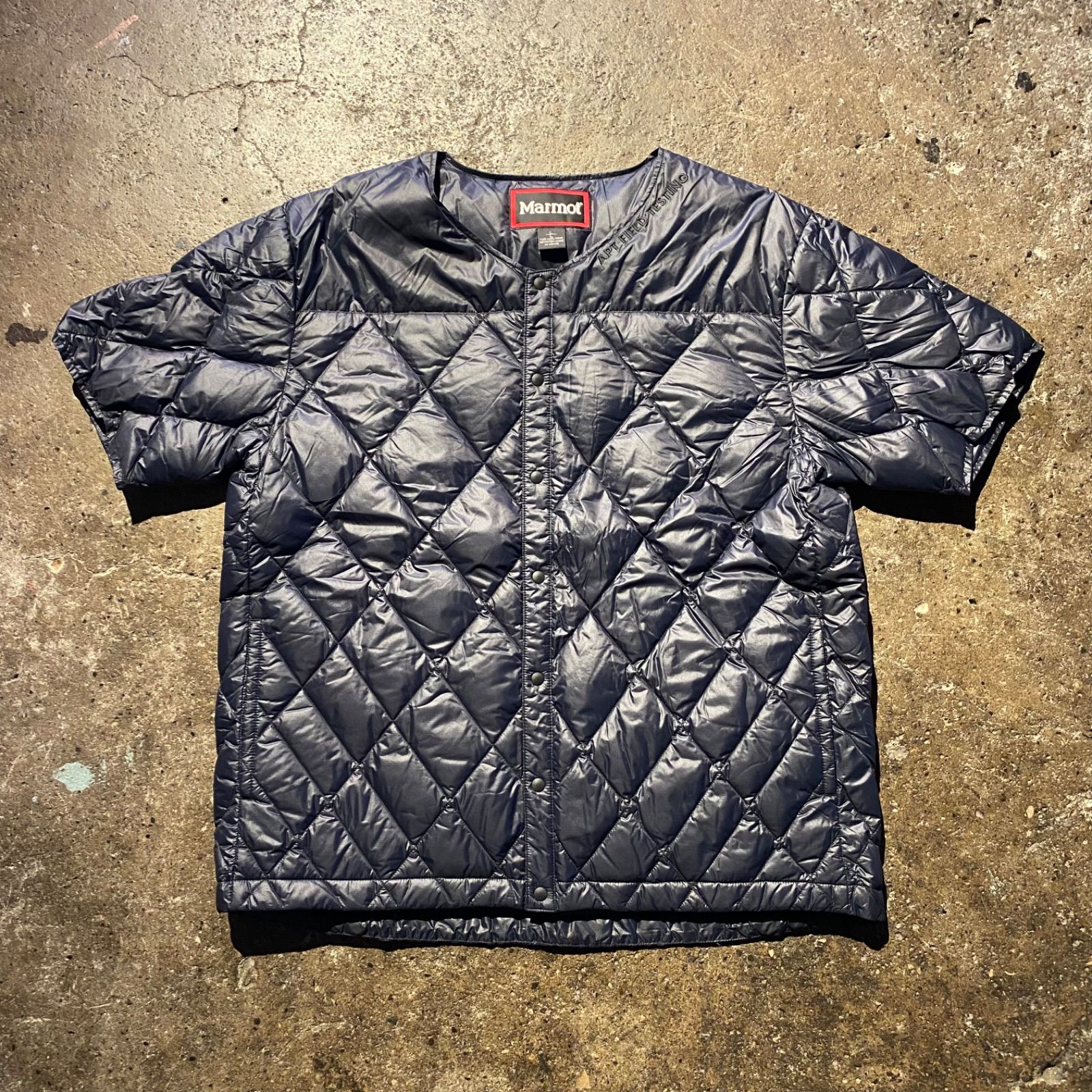 STABRIDGE × Marmot 750FP DOWN T-SHIRT ”mid night” スタブリッジ