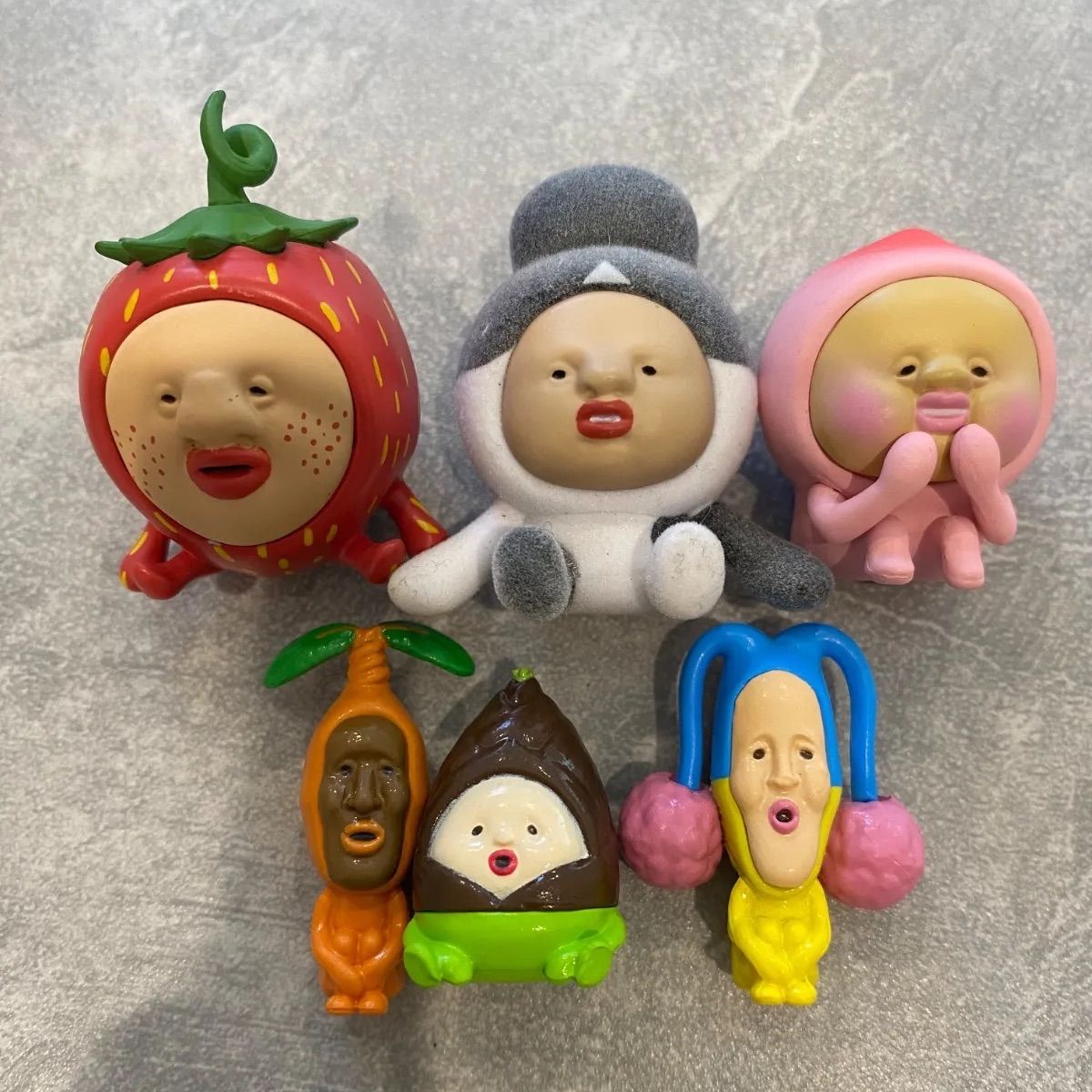 6個セット】 こびとづかん 自立 フィギュアこびとずかん こびと図鑑