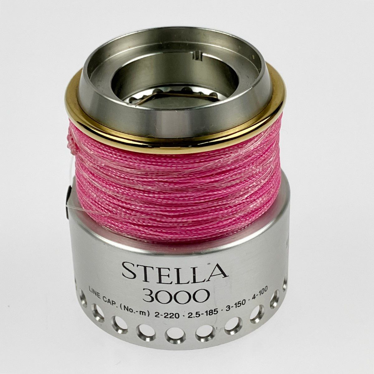 ▽▽SHIMANO シマノ 95 ステラ 3000 替スプール付 ダブルハンドル