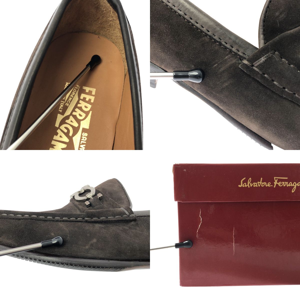 美品】 Salvatore Ferragamo / サルヴァトーレフェラガモ | スエード