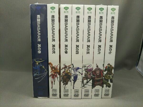 未開封品] DVD 【※※※】[全7巻セット]戦国BASARA弐 其の壱~七 - メルカリ