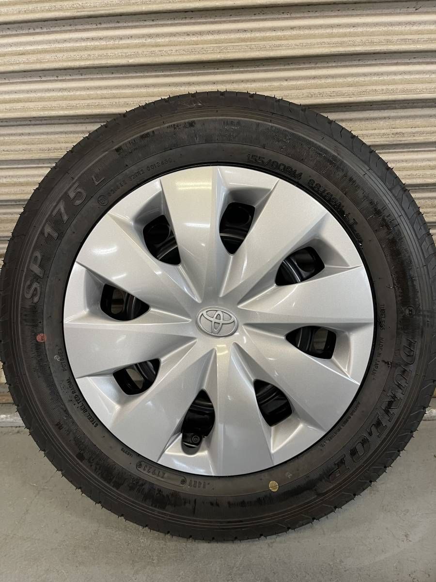 新車外し プロボックス 14インチ 純正タイヤホイール4本セット