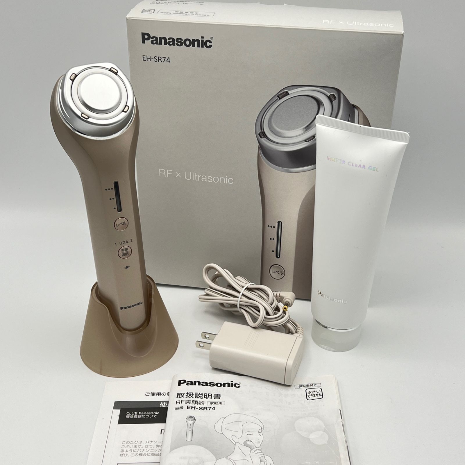 ご予約品 Panasonic EH-SR74 美顔器 ゴールド Panasonic EH-SR74 美顔