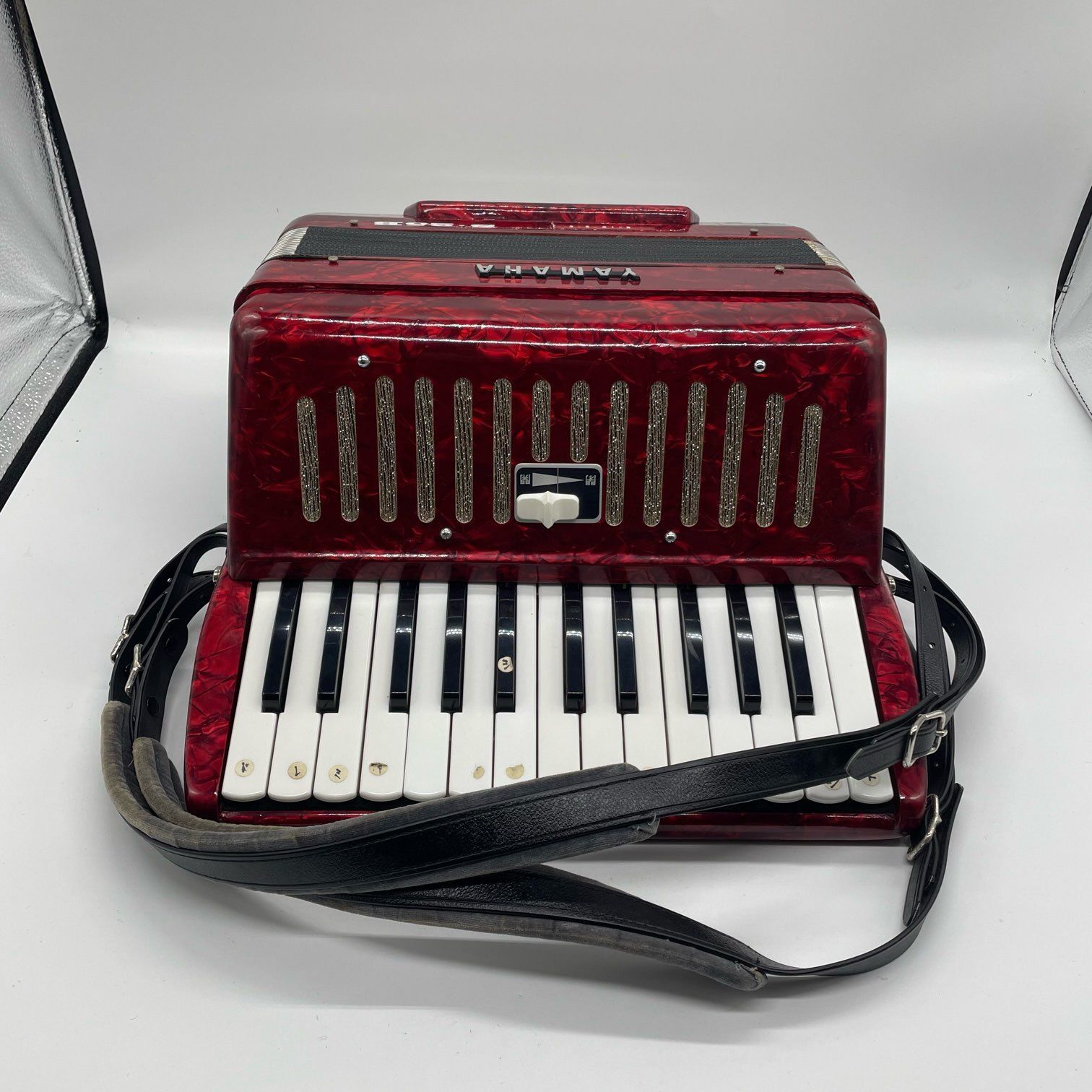 那須町役場】YAMAHA アコーディオン S-25B ソプラノ 小学校 【管理番号