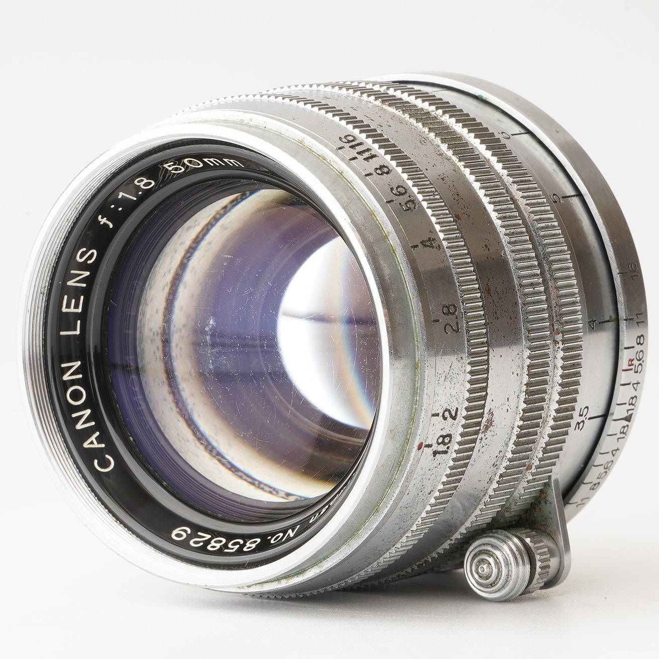 CANON LENS 50mm F1.8 ライカL39マウント Canon LENS 50mm 1.8 ライカ