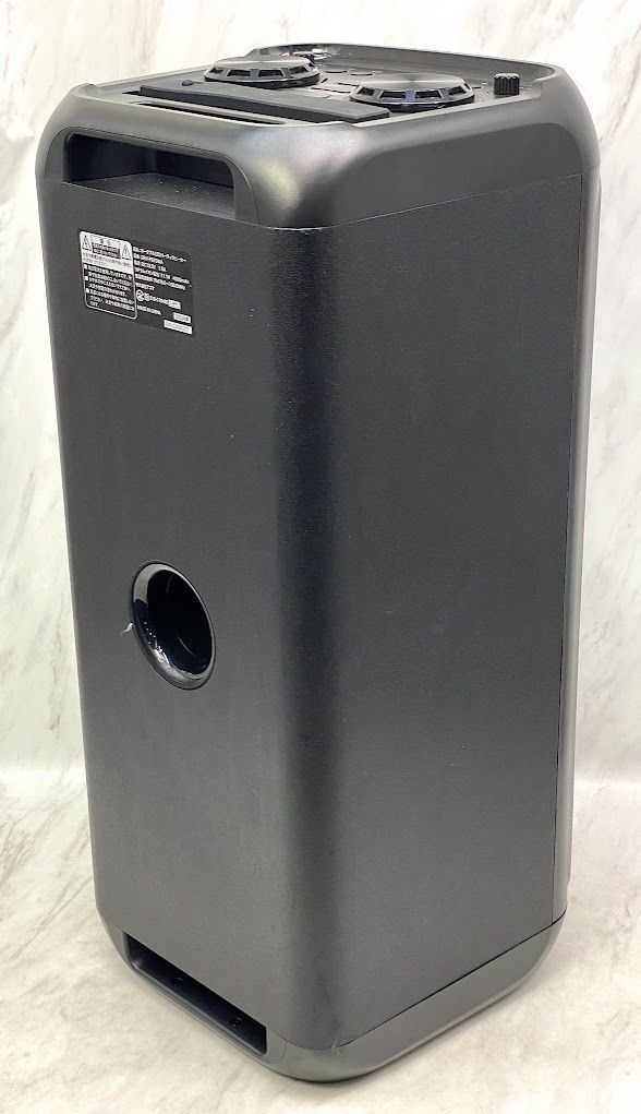 GRAV ポータブル LED パーティ スピーカー GRV-PS70WA-BK ブラック