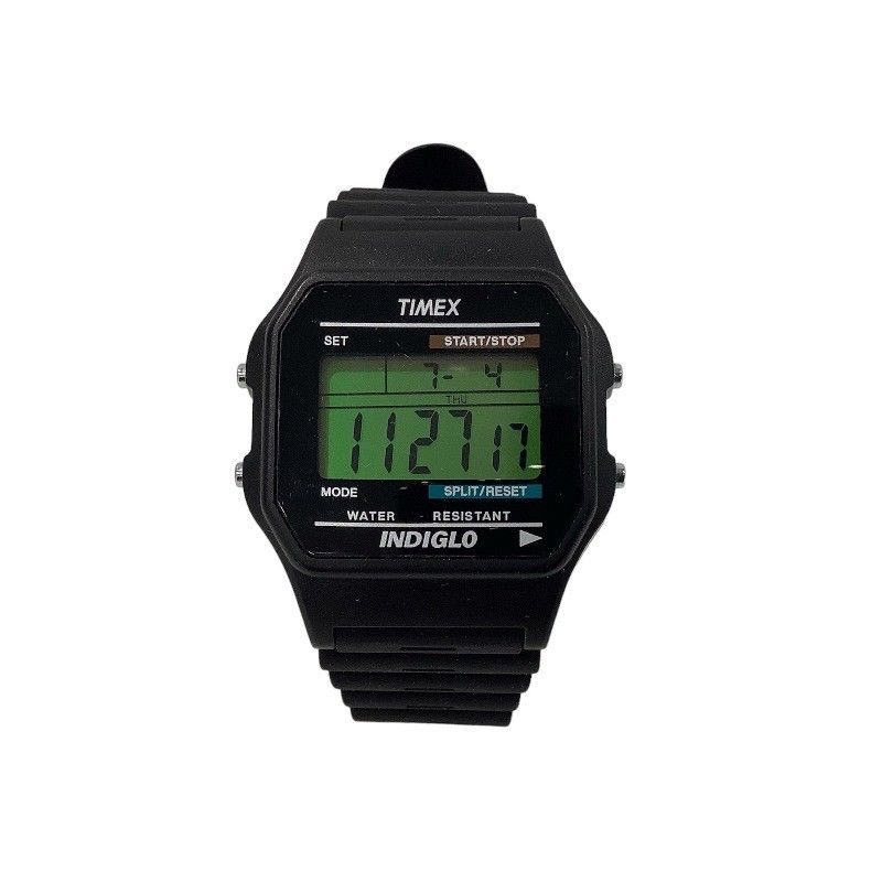 Needles✖️TIMEX INDIGLO デジタル腕時計 黒