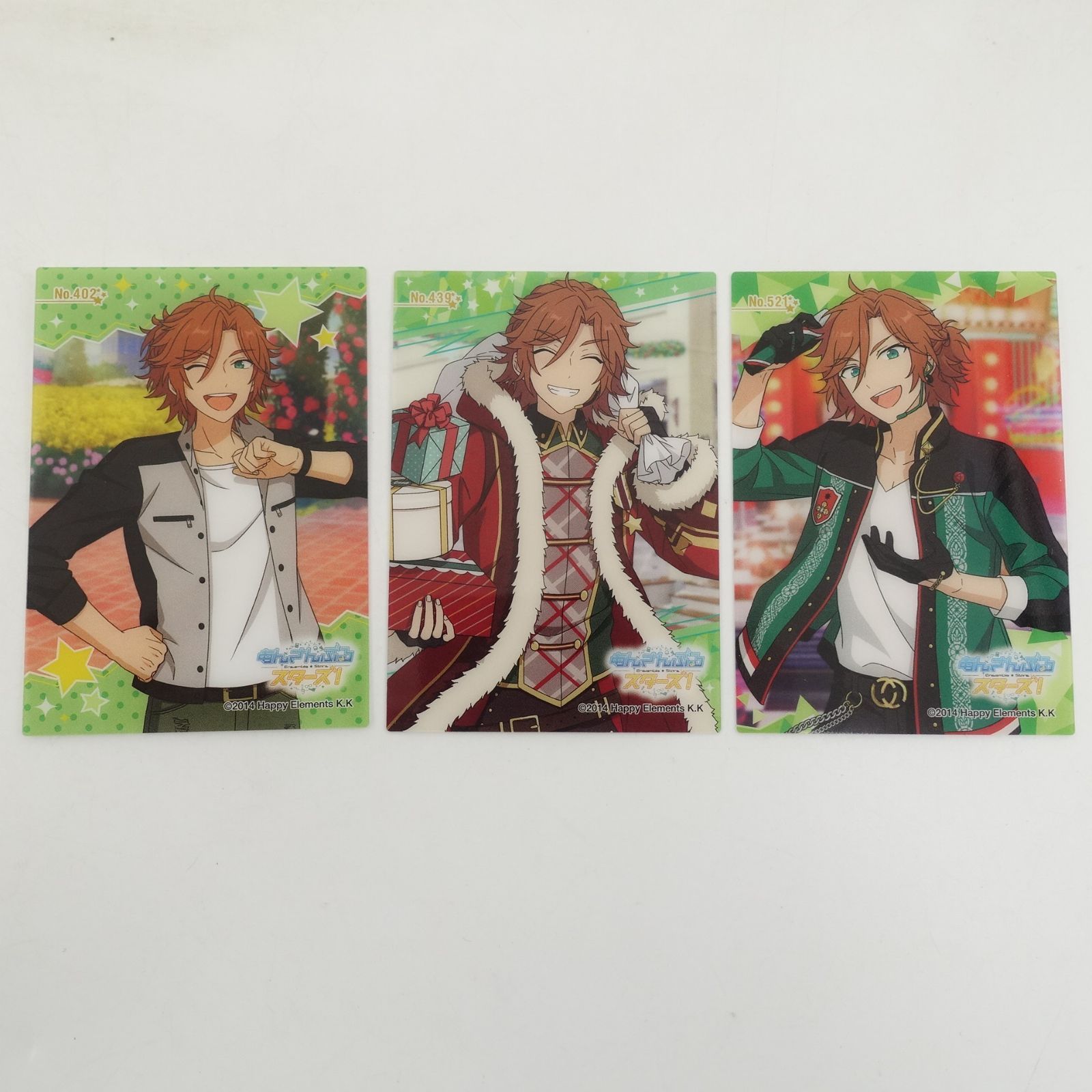 あんスタ 三毛縞 斑 クリアカードコレクション No.402 439 521 3枚