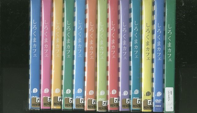 DVD しろくまカフェ 全13巻 ※ケース無し発送 レンタル落ち ZV2161
