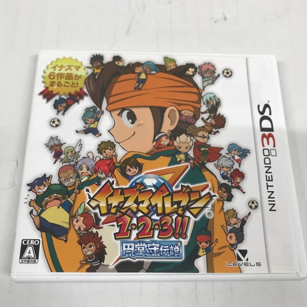 08w7483 Nintendo 3DS・2DS ゲームソフト 『イナズマイレブン1・2・3