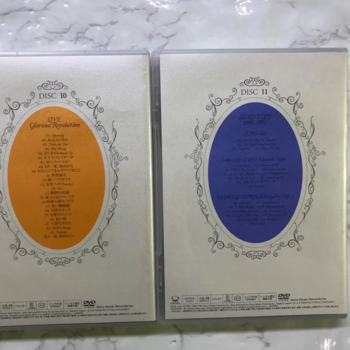 MDV-026 松田聖子 25周年 DVD 4-6 , 8-13 計9本 まとめ売り - メルカリ