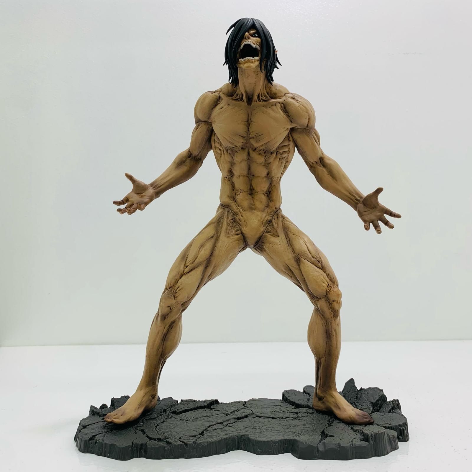 中古 フィギュア 進撃の巨人 エレン巨人 一番くじ 壁の外の世界 2025年