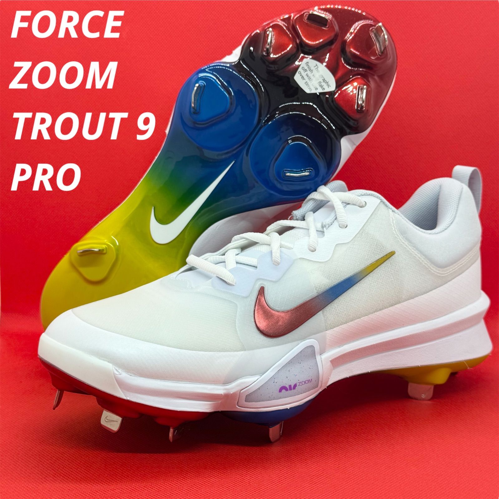 ナイキ Nike ポイントスパイク 野球 フォーストラウト9プロ Nike Force