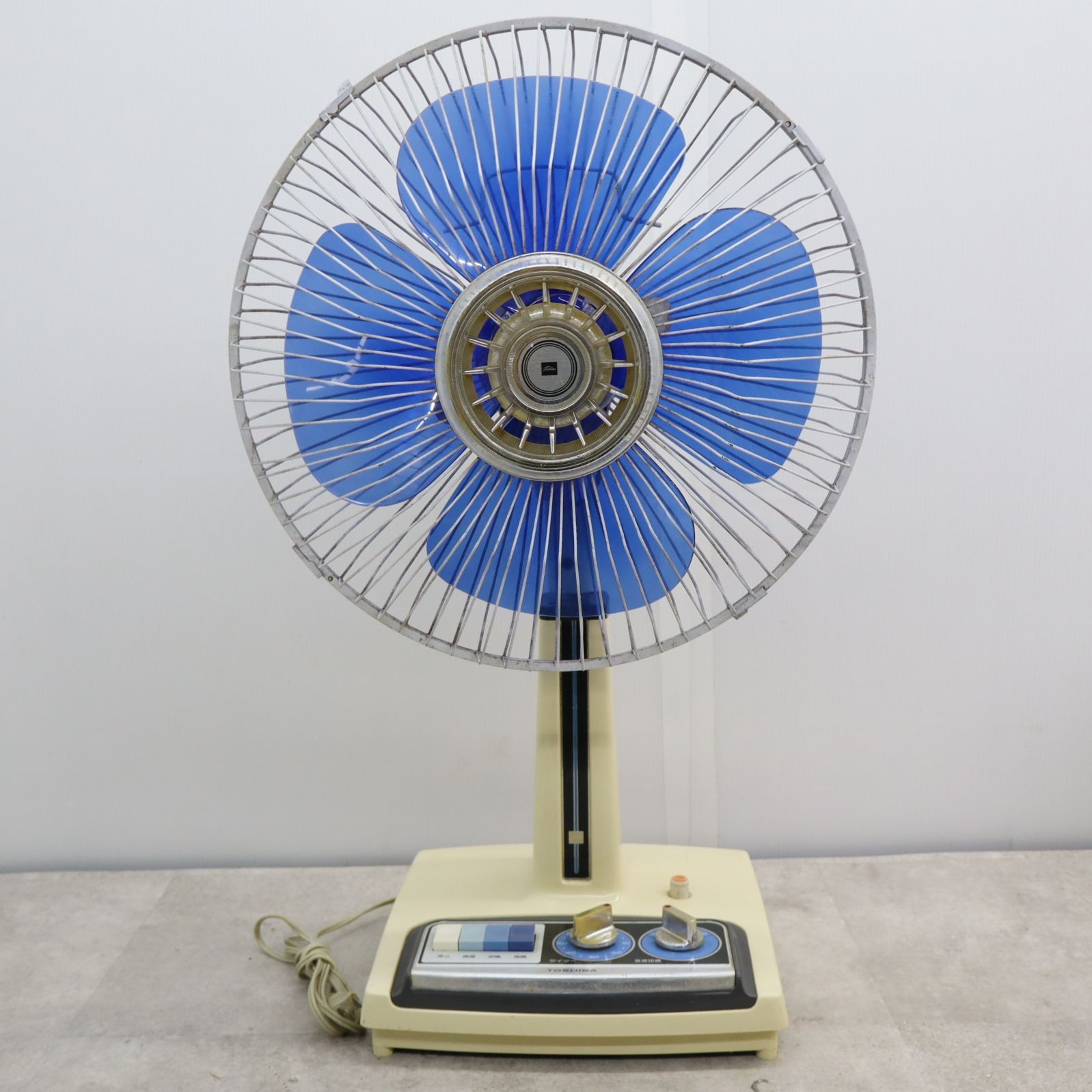 ▽当時物！ ｜羽根の大きさ35cm レトロ 扇風機｜TOSHIBA 東芝 H