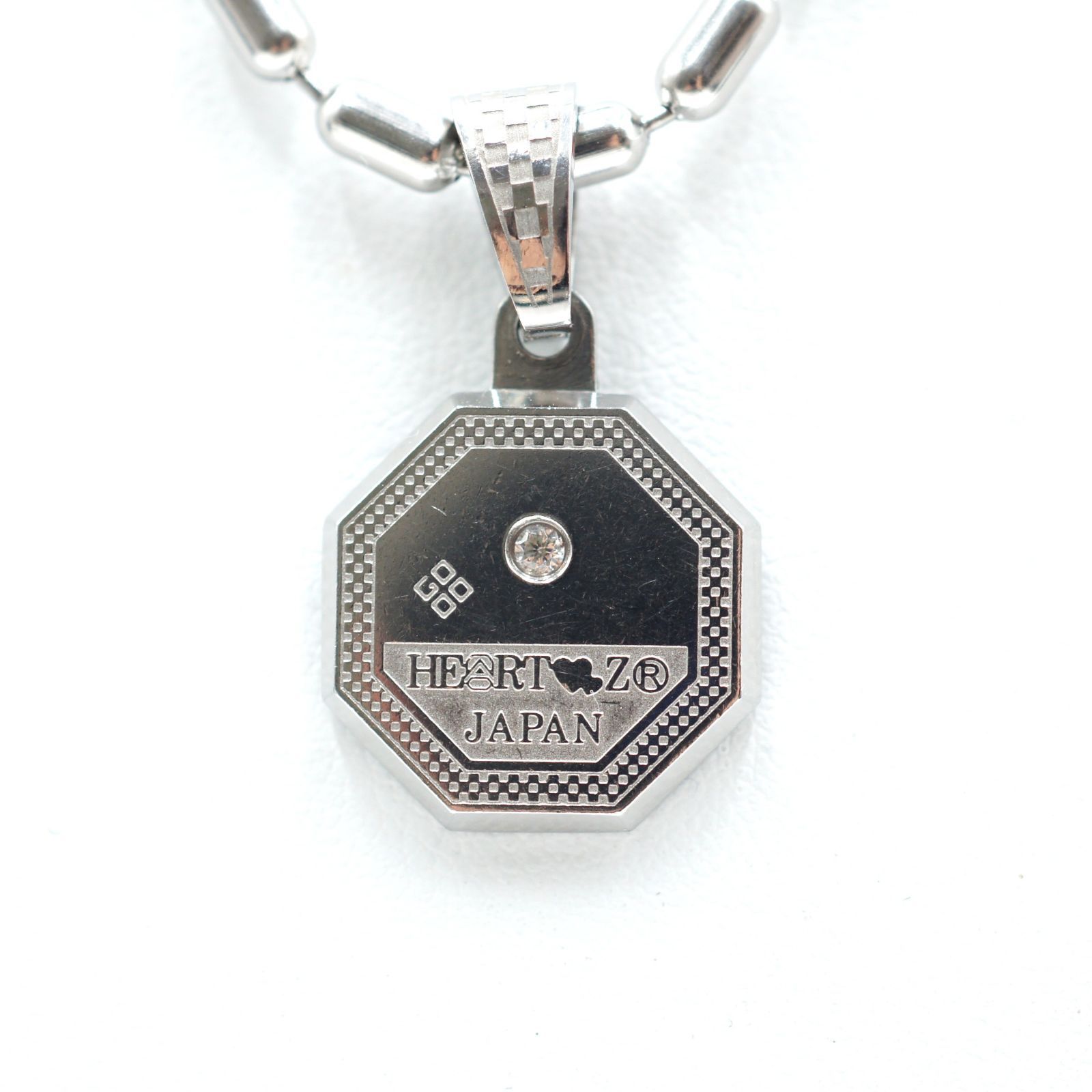 Heartz ハーツ スーパーメタリック ネックレス シルバーカラー メンズ
