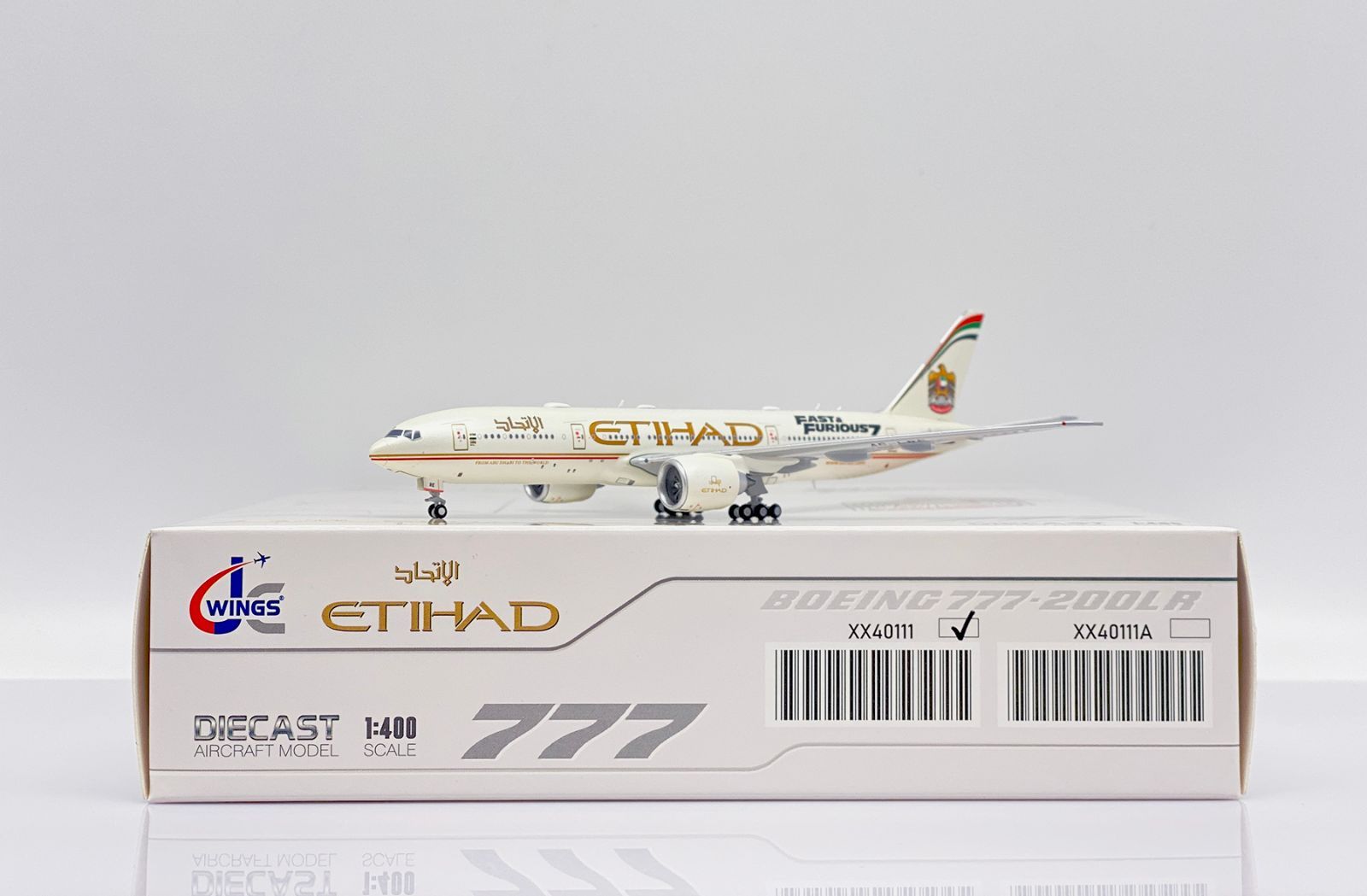 エティハド航空 BOEING 777-200LR 1/200スケール エティハド航空