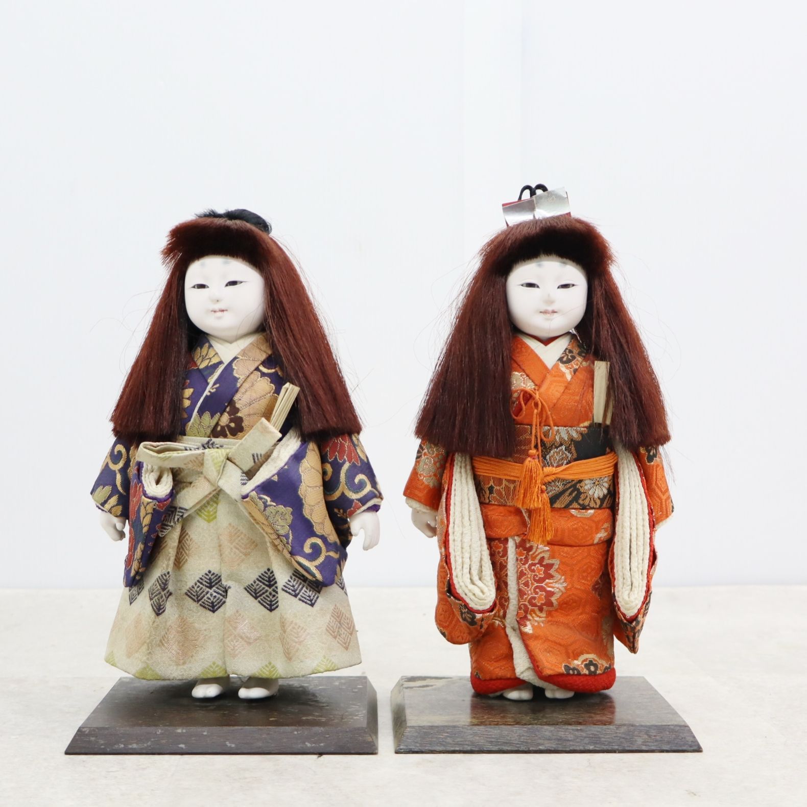 ◎2体まとめ 昭和レトロ ホラー｜人形 男の子 女の子 ｜ ｜ ケースなし