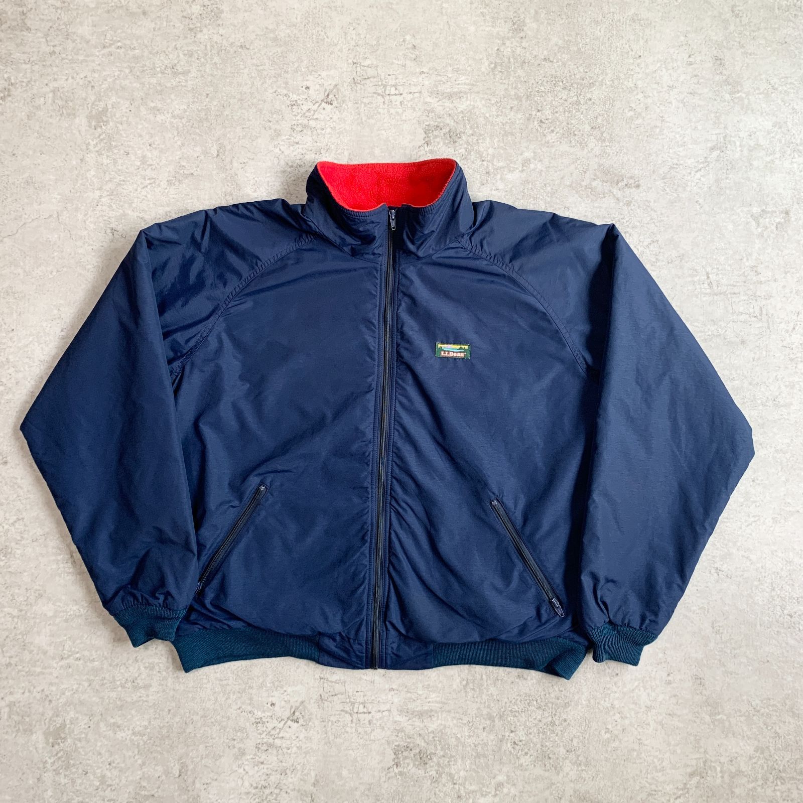 80s L.L.Bean warm up jacket エルエルビーン ウォームアップ