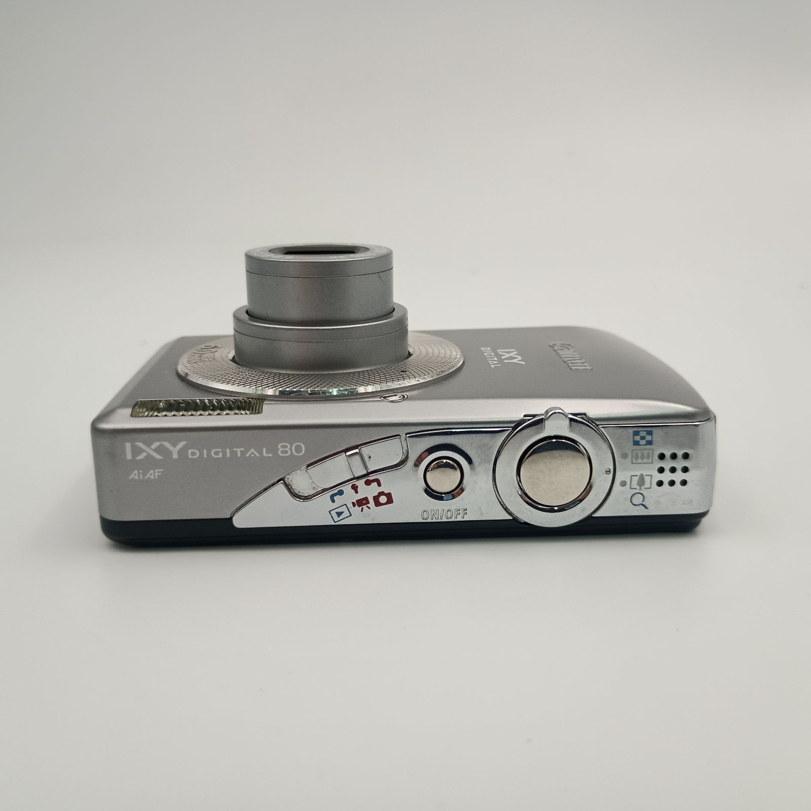 Canon キヤノン IXY DIGITAL 80 Silver ショップ デジタルカメラ Canon