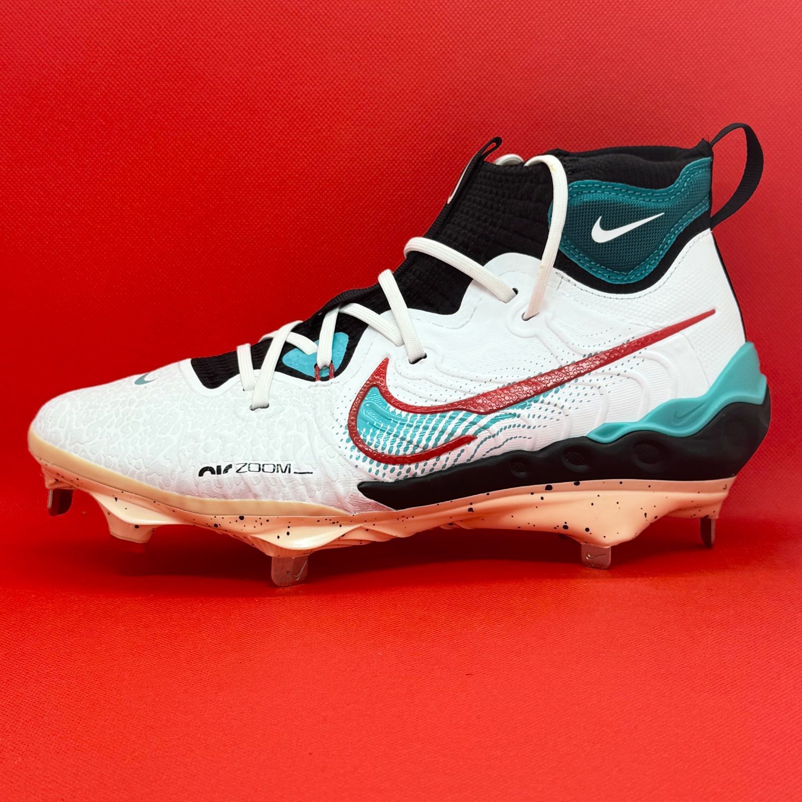 Nike 野球スパイク アルファハラチNXT MC ホワイト⁄レッド ナイキ 野球