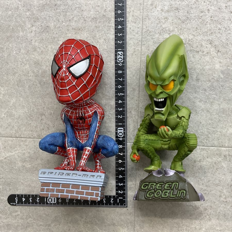 NECA Head Knocker スパイダーマン グリーンゴブリン 首振り ヘッド