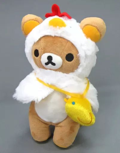 中古】ぬいぐるみ リラックマ(酉/2017) お正月ぬいぐるみ 「リラックマ