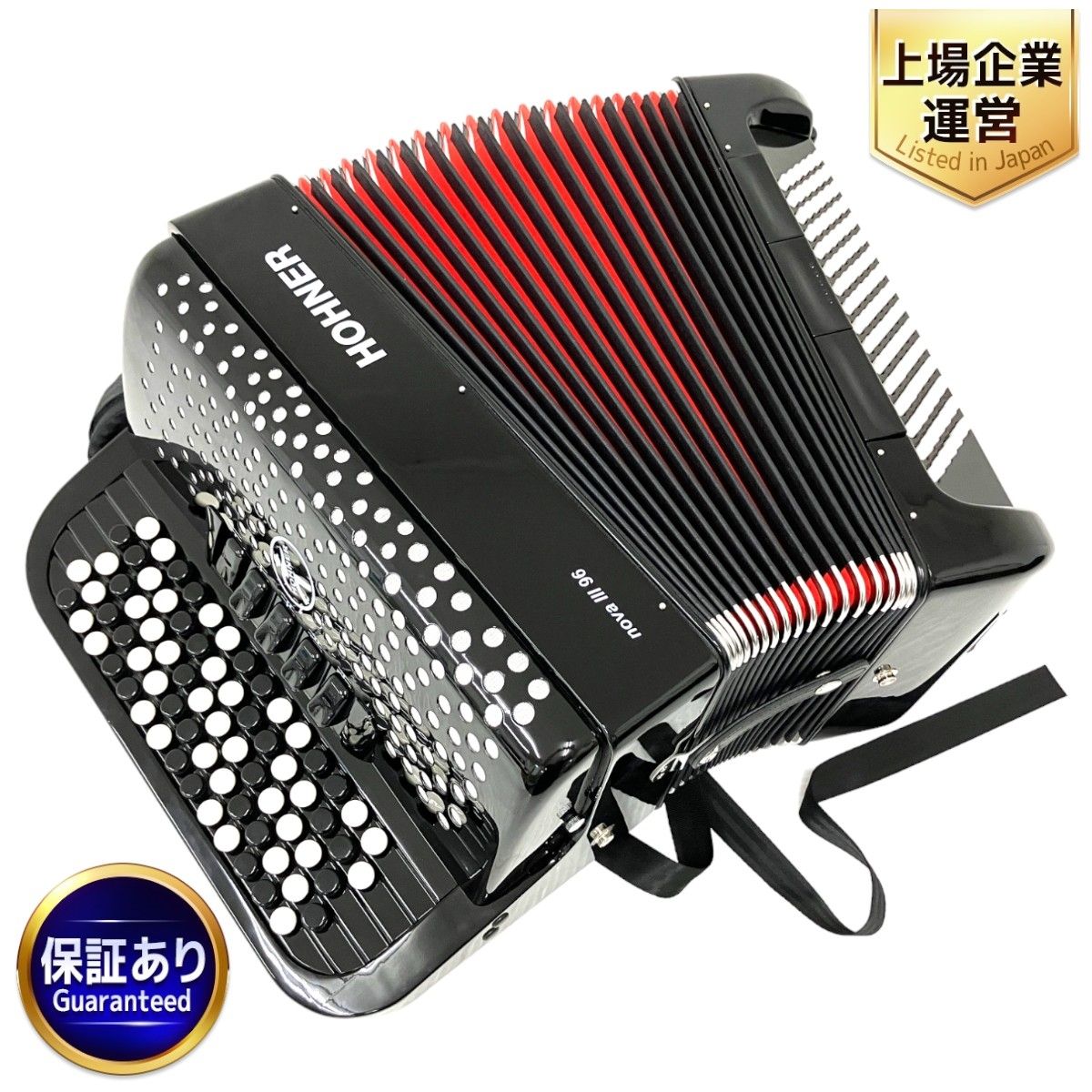 超メルカリ市特価】Hohner nova III 96 ボタン アコーディオン HOHNER