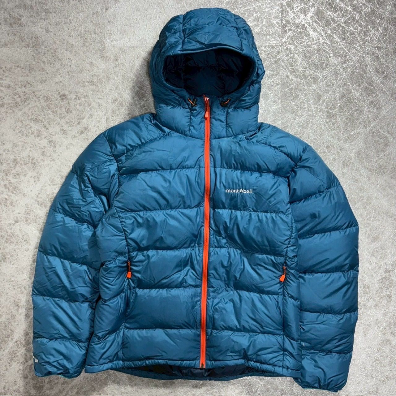 mont-bell ライトアルパインダウンパーカ EX800 ブルー XL ダウン