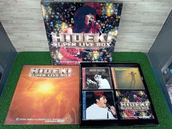 西城秀樹 CD HIDEKI SUPER LIVE BOX - メルカリ