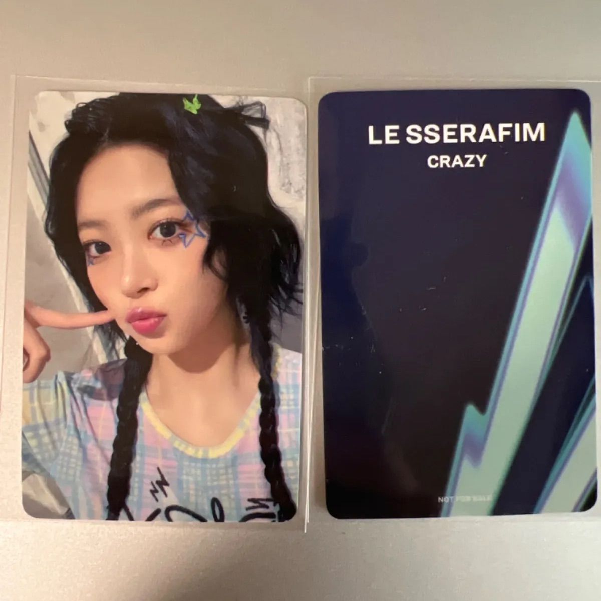 LE SSERAFIM ウンチェ Crazy ユニバ ラキドロ ラッキードロー トレカ