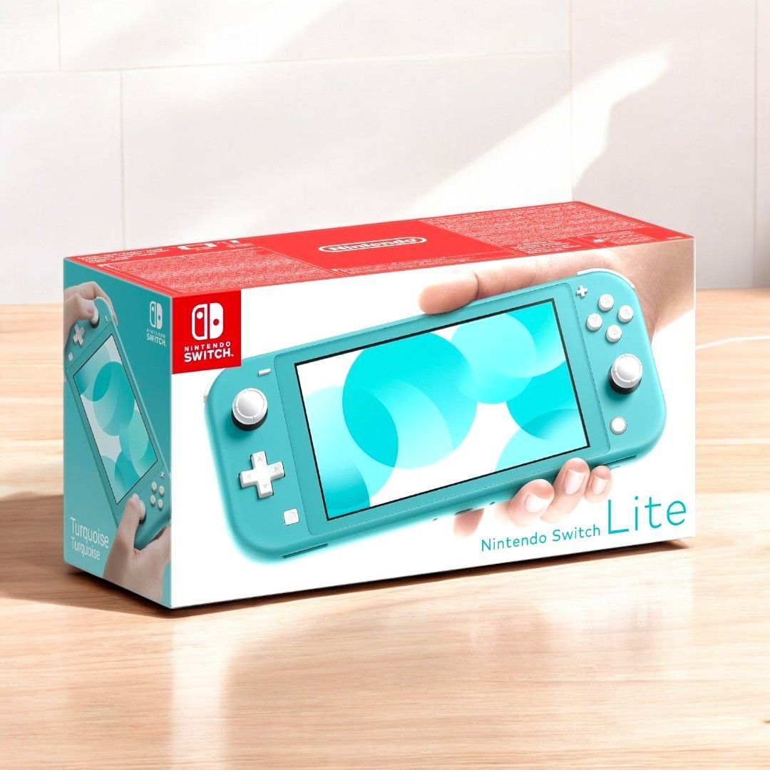 Nintendo Switch Lite ターコイズ 本体とゲーム2本付き Switch Lite