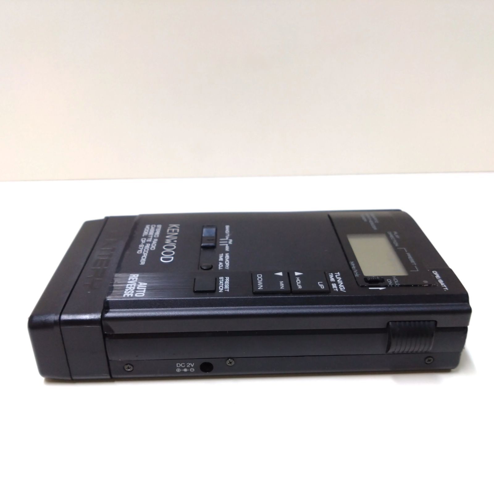 1112 【ジャンク】 KENWOOD ケンウッド ポータブルカセットプレーヤー