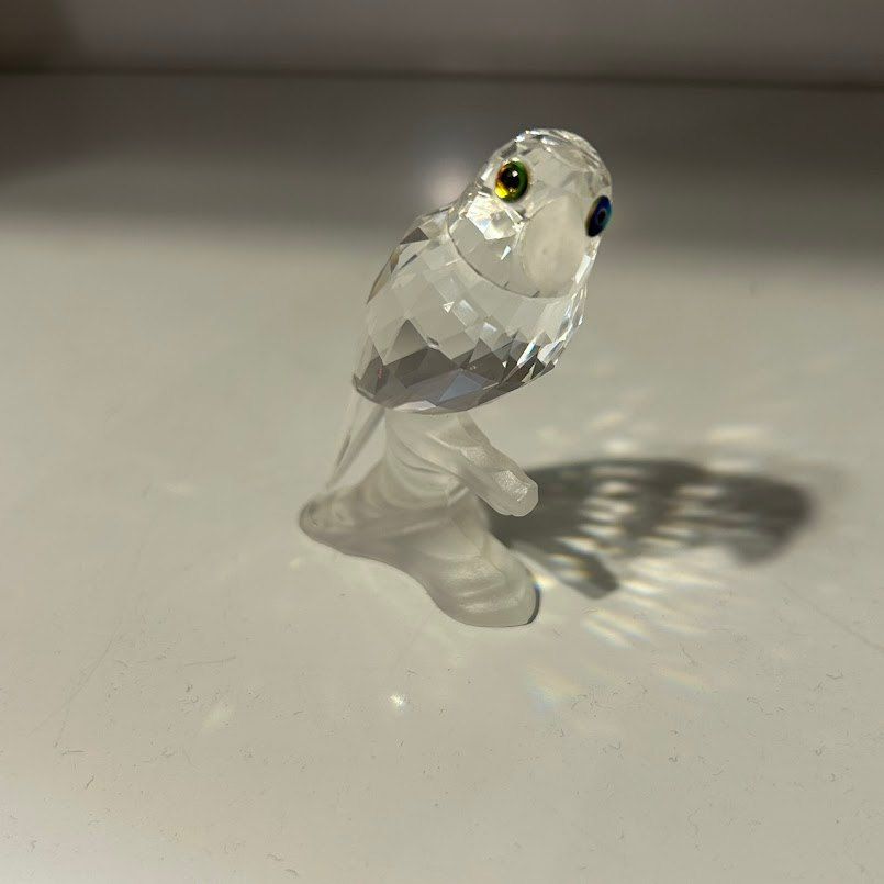 スワロフスキー スワロフスキー パロット オウム 鳥 クリスタル