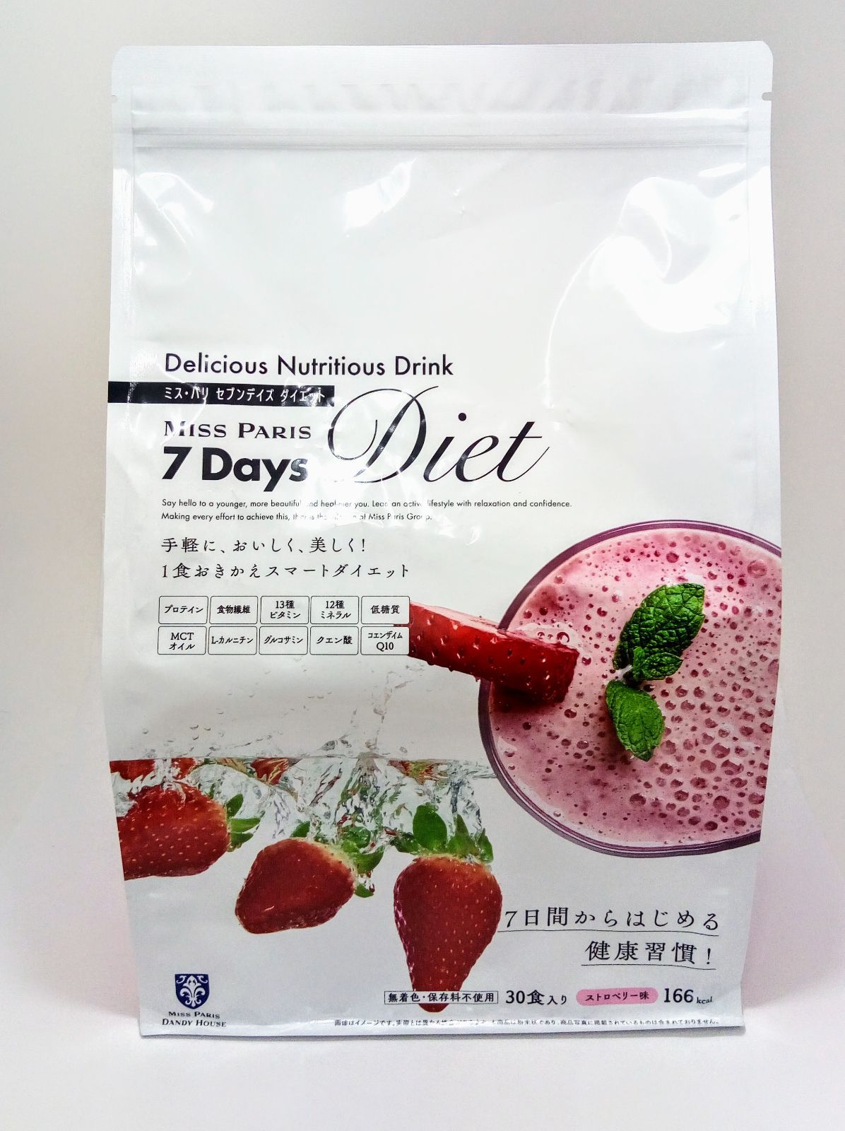 ミス・パリ 7Days Diet ストロベリー味 30包 賞味期限2027.03 - メルカリ