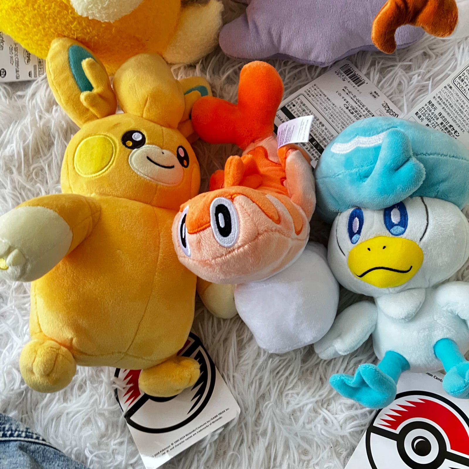 ポケットモンスター ポケモンセンターぬいぐるみ多数 新品タグ付き